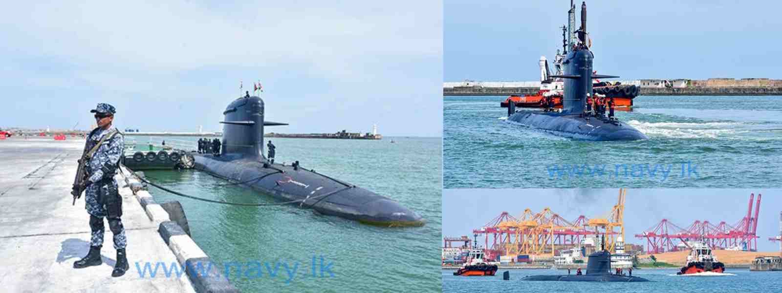 ‘INS Vagir’ සබ්මැරීනය දිවයිනට..